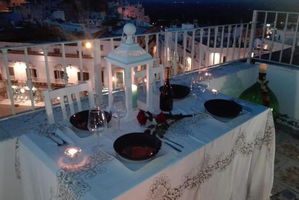 Dimora Jalu' Con Vista Mozzafiato Villa Ostuni Exteriör bild